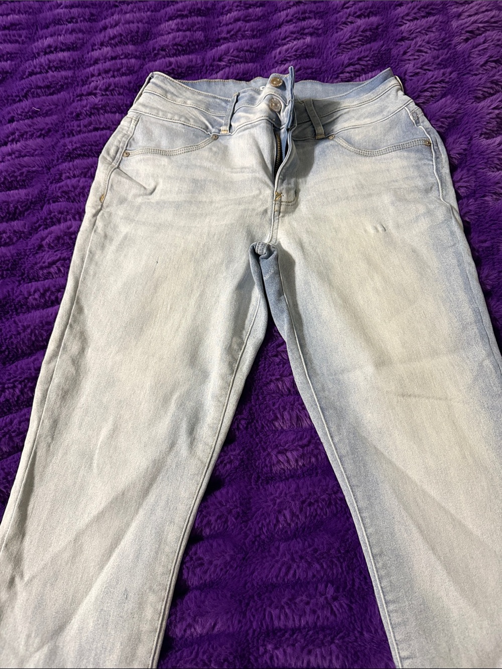 Wallflower Light Blue Skinny Jeans